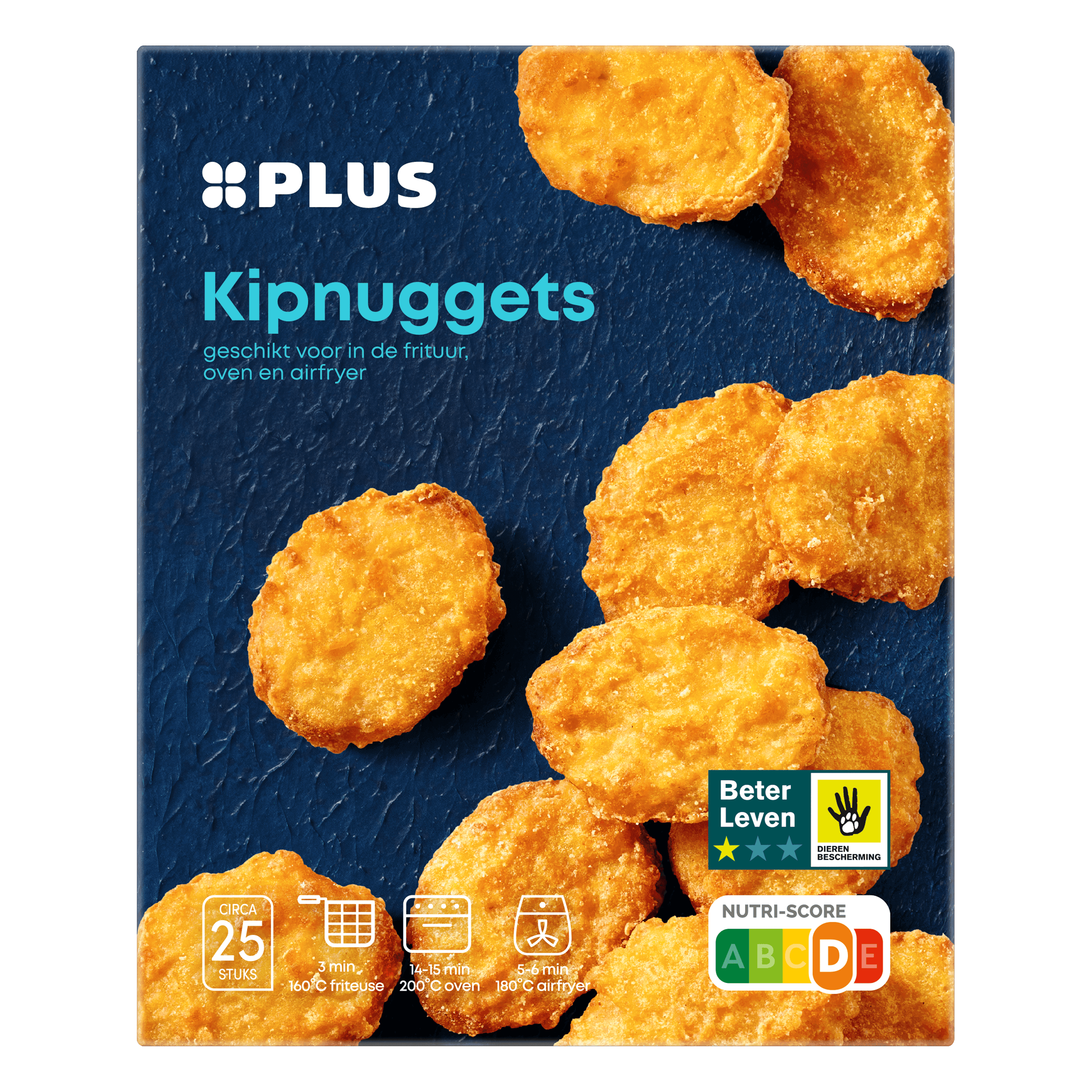 PLUS Kipnuggets 1*BLK