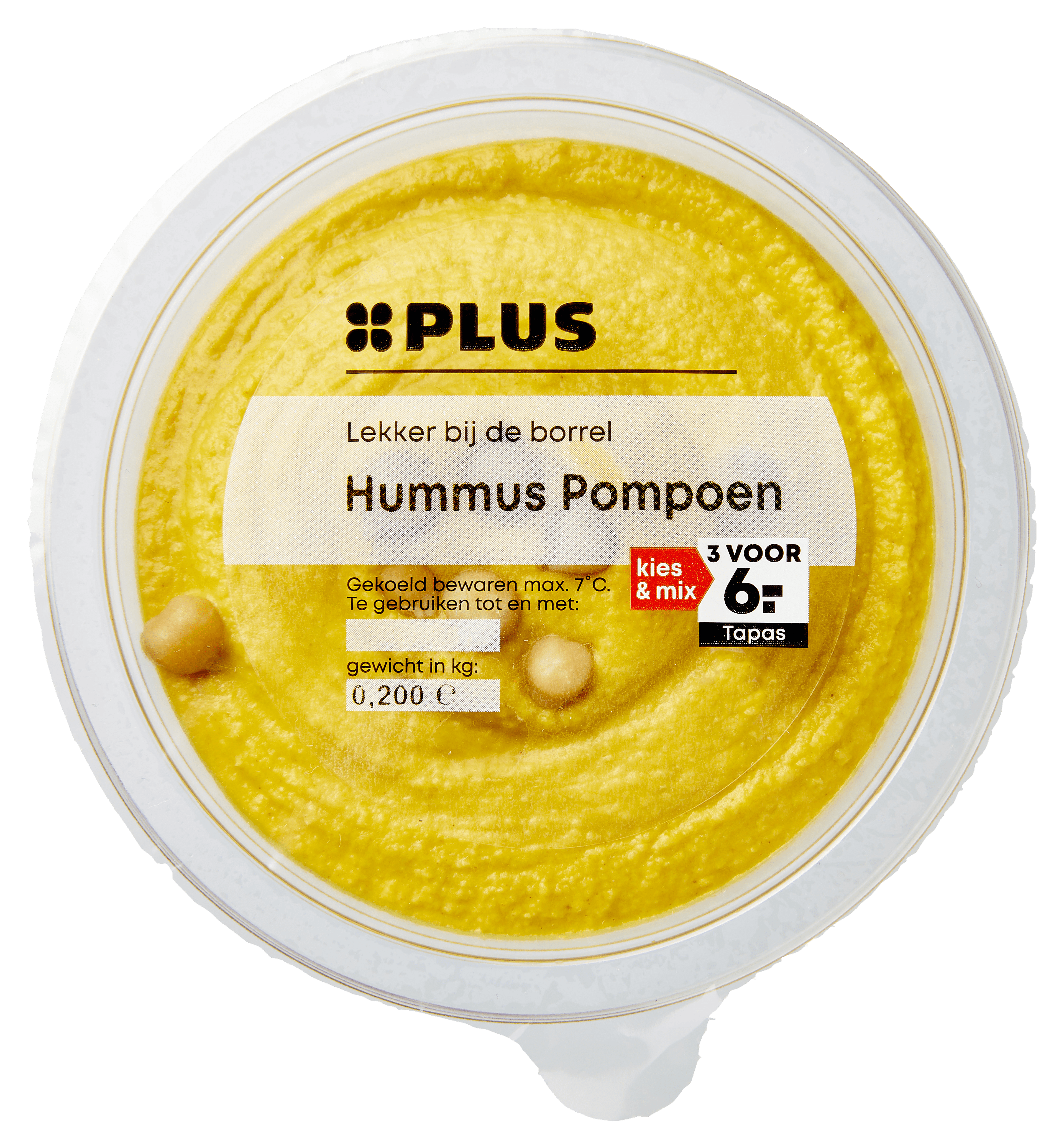 PLUS Hummus pompoen