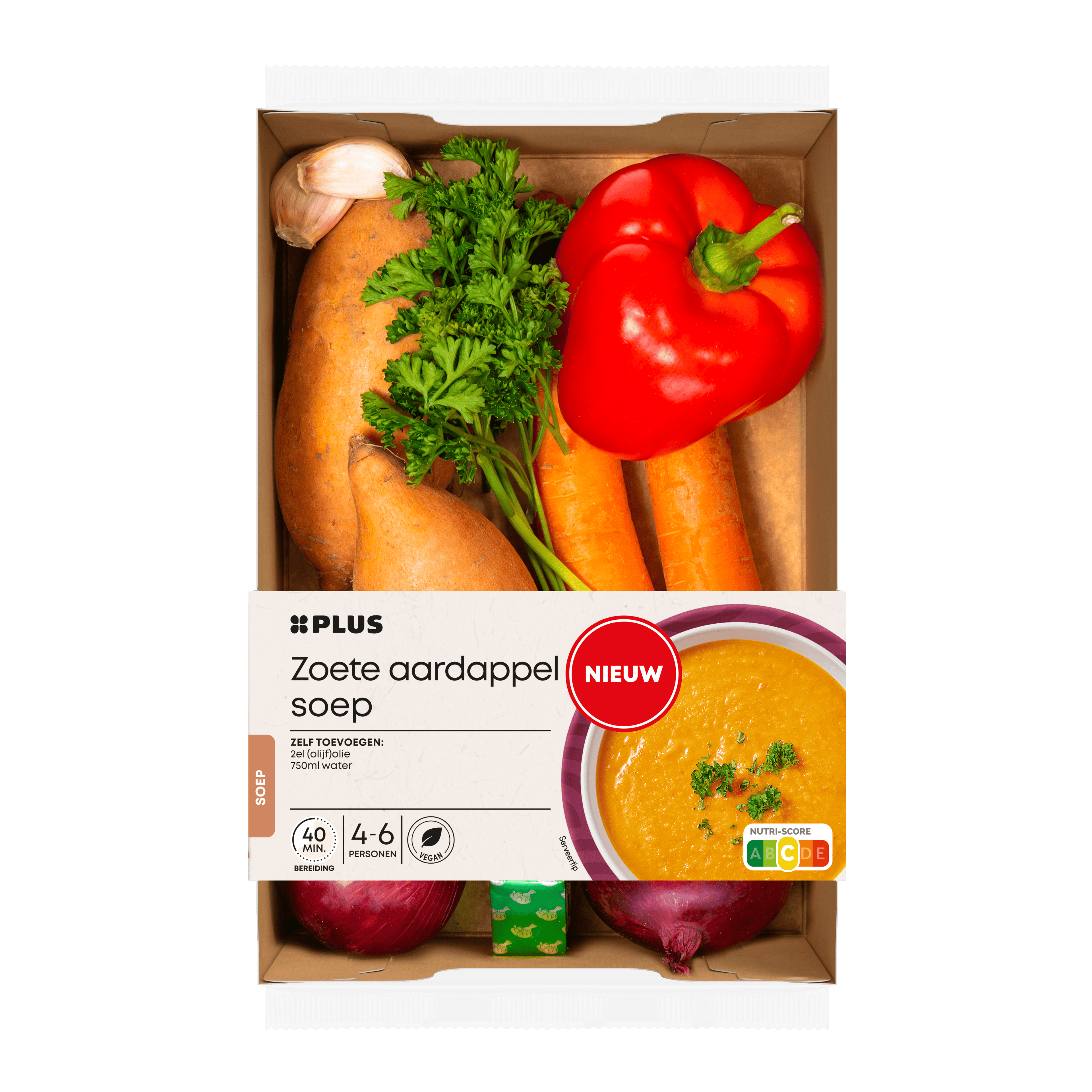 PLUS Verspakket Zoete Aardappelsoep