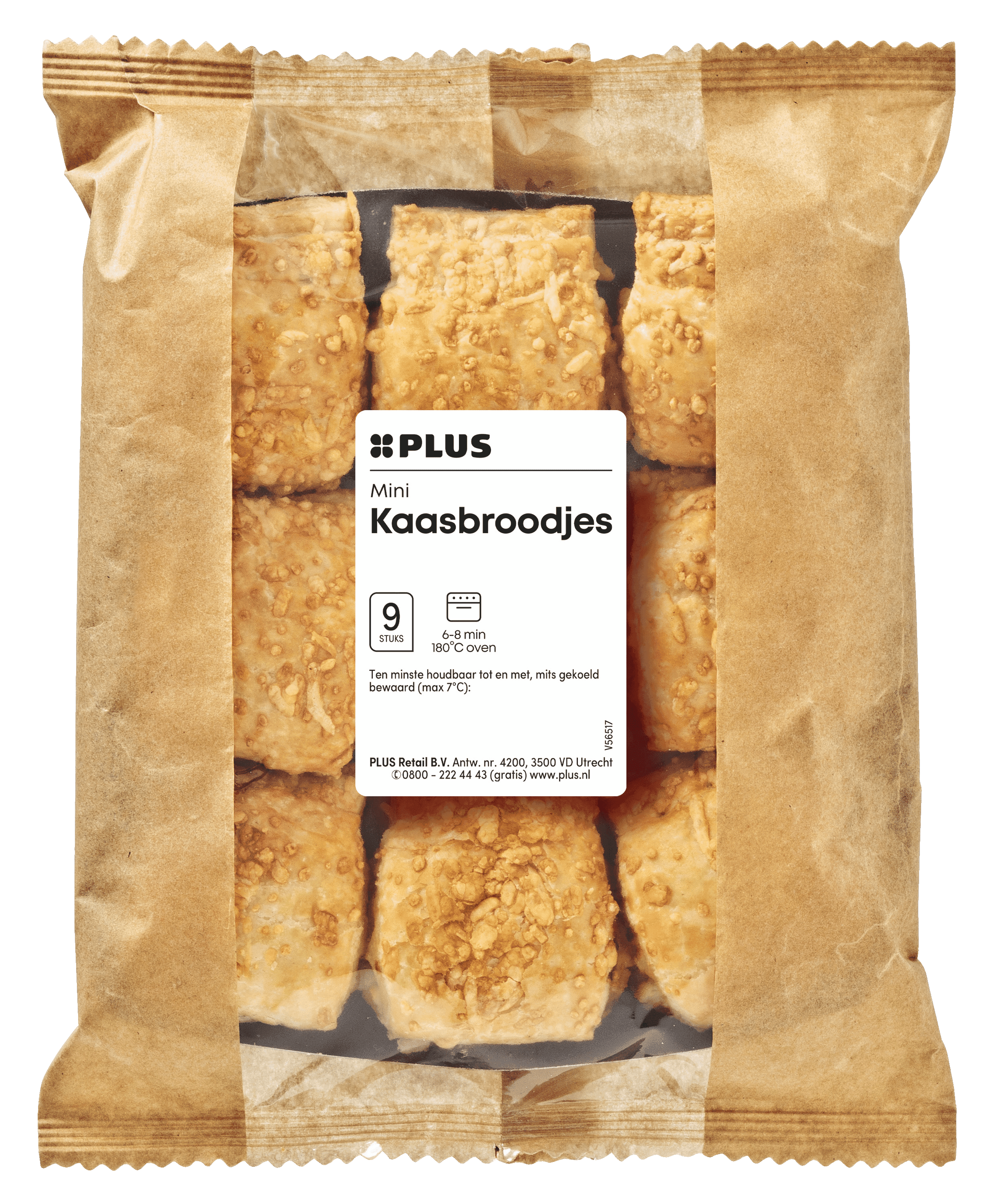 PLUS Kaashapjes mini