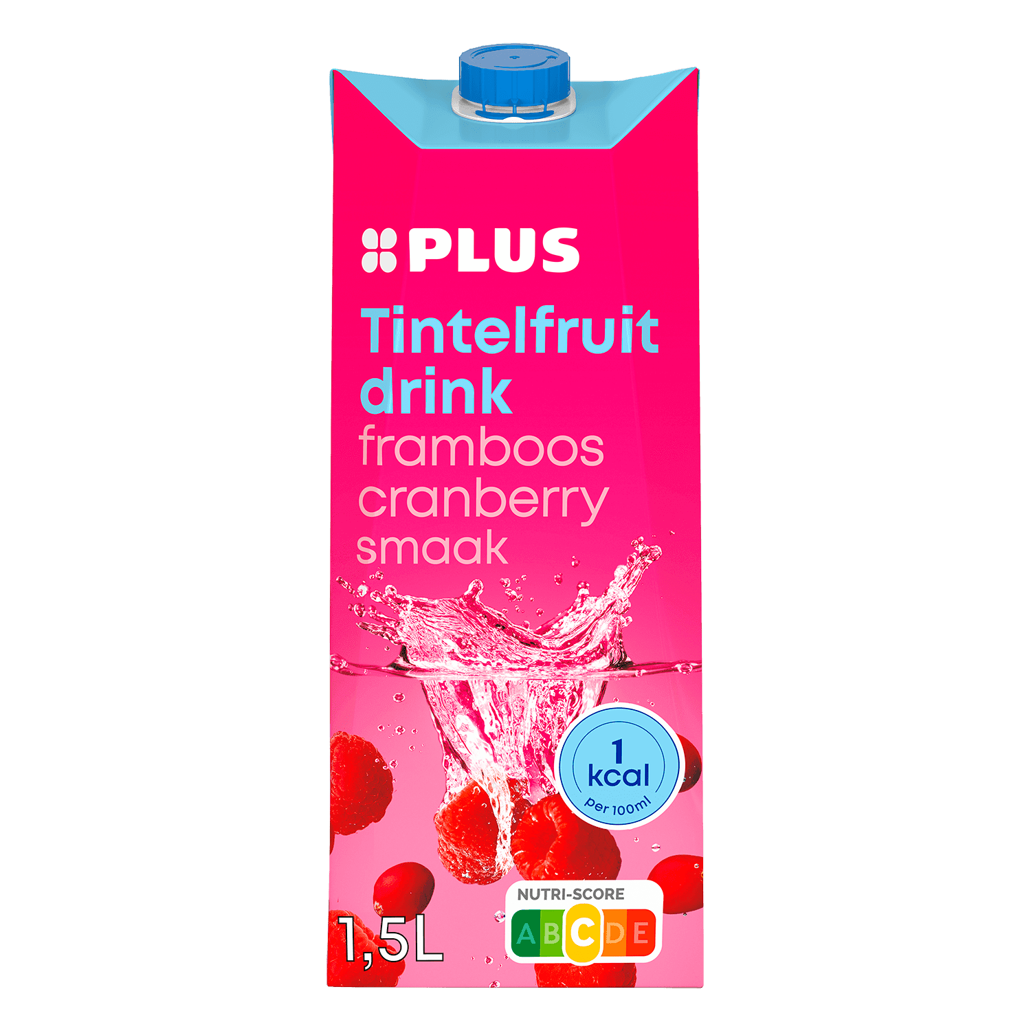 PLUS Tintelfruit 1kcal framboos cranberry