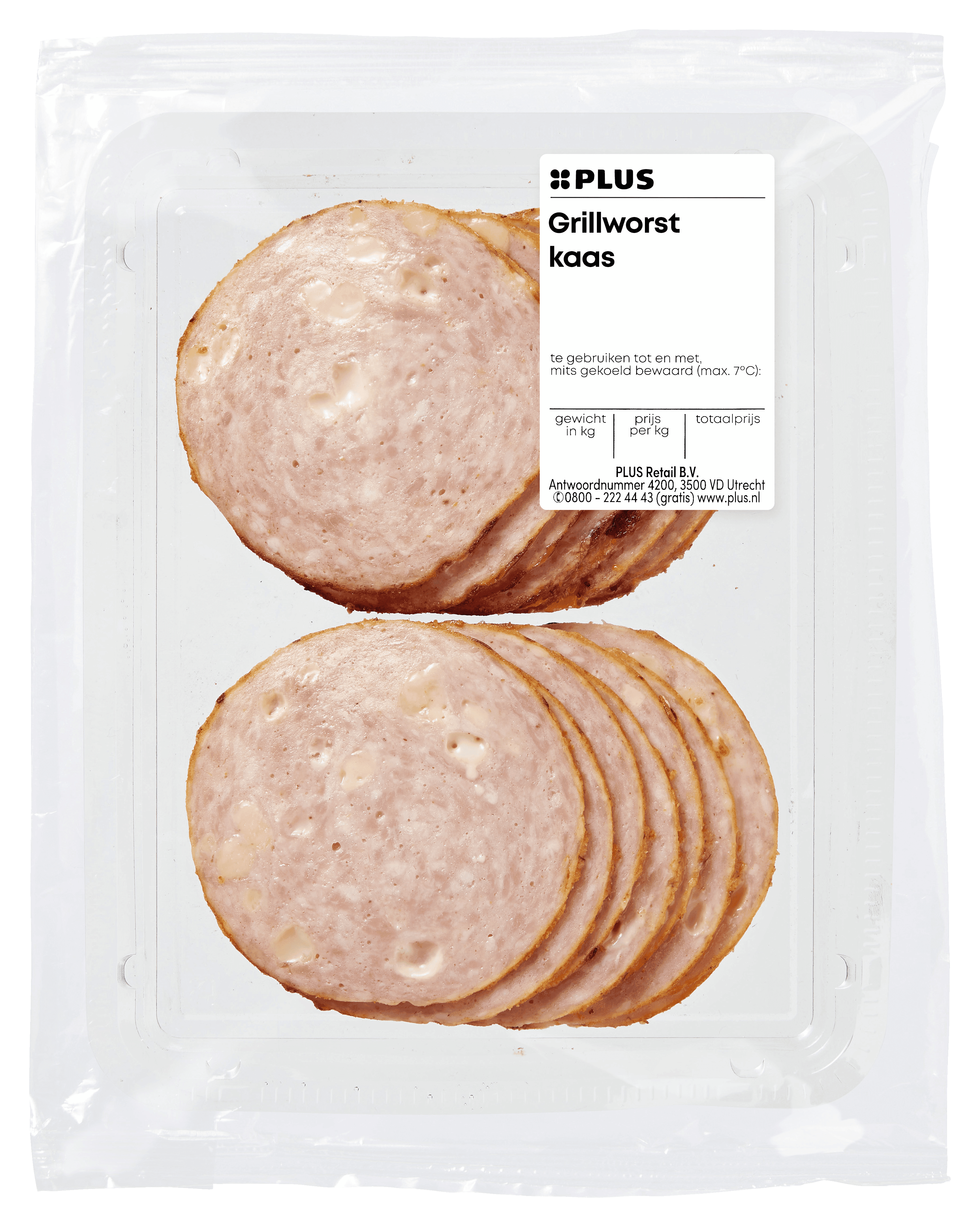 PLUS Grillworst kaas
