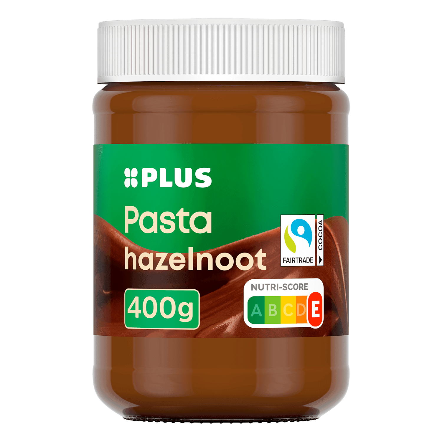 PLUS Hazelnootpasta Fairtrade
