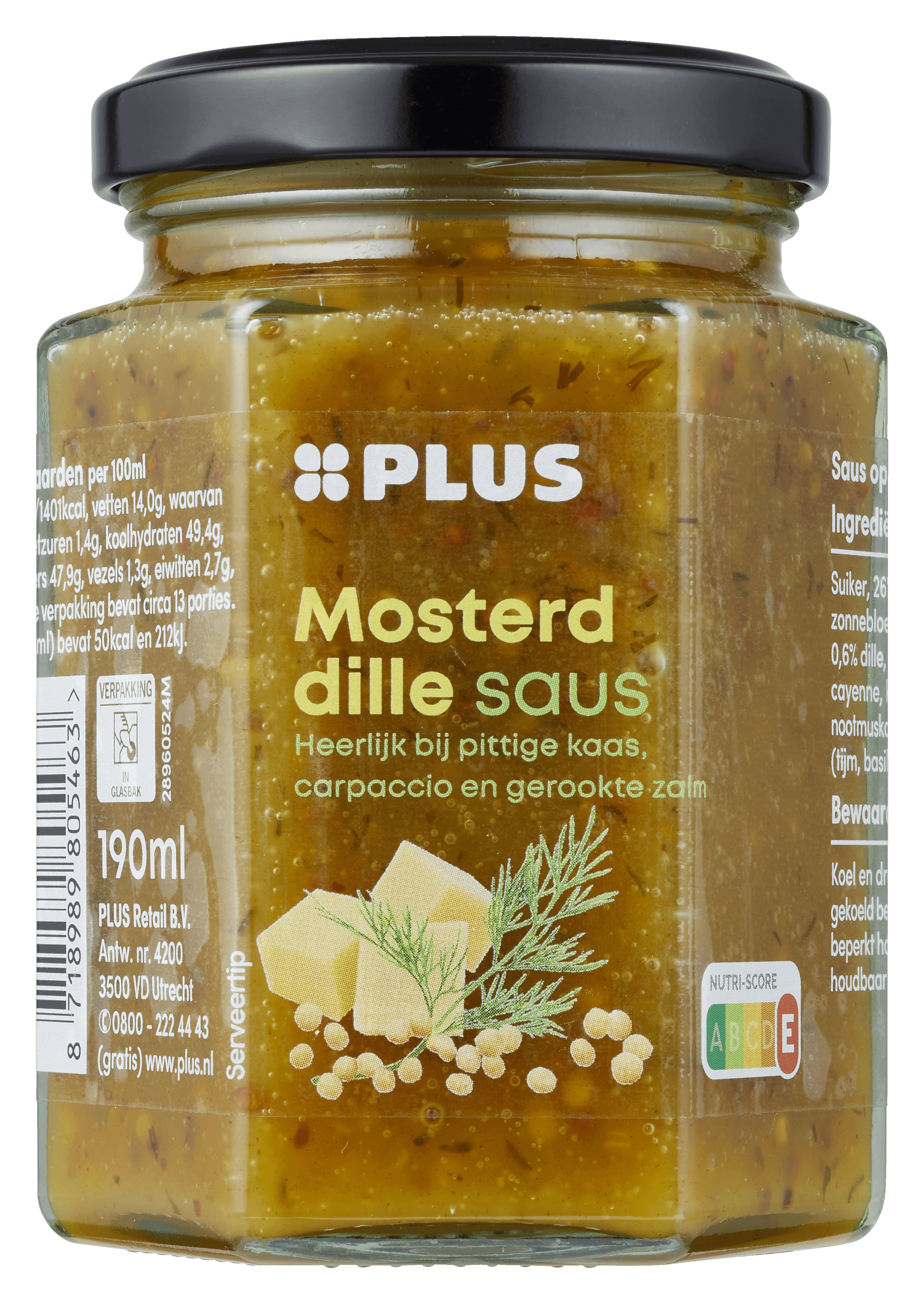 PLUS Mosterd dille saus