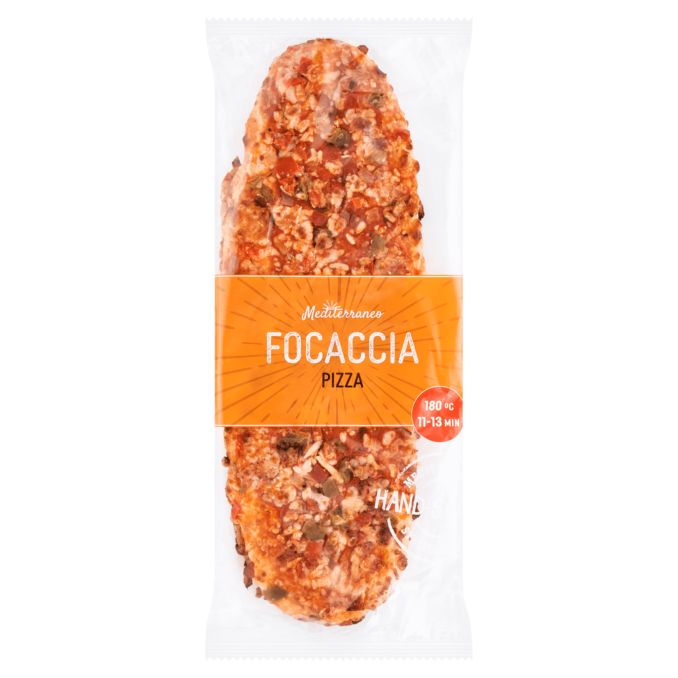 Mediterraneo Focaccia pizza