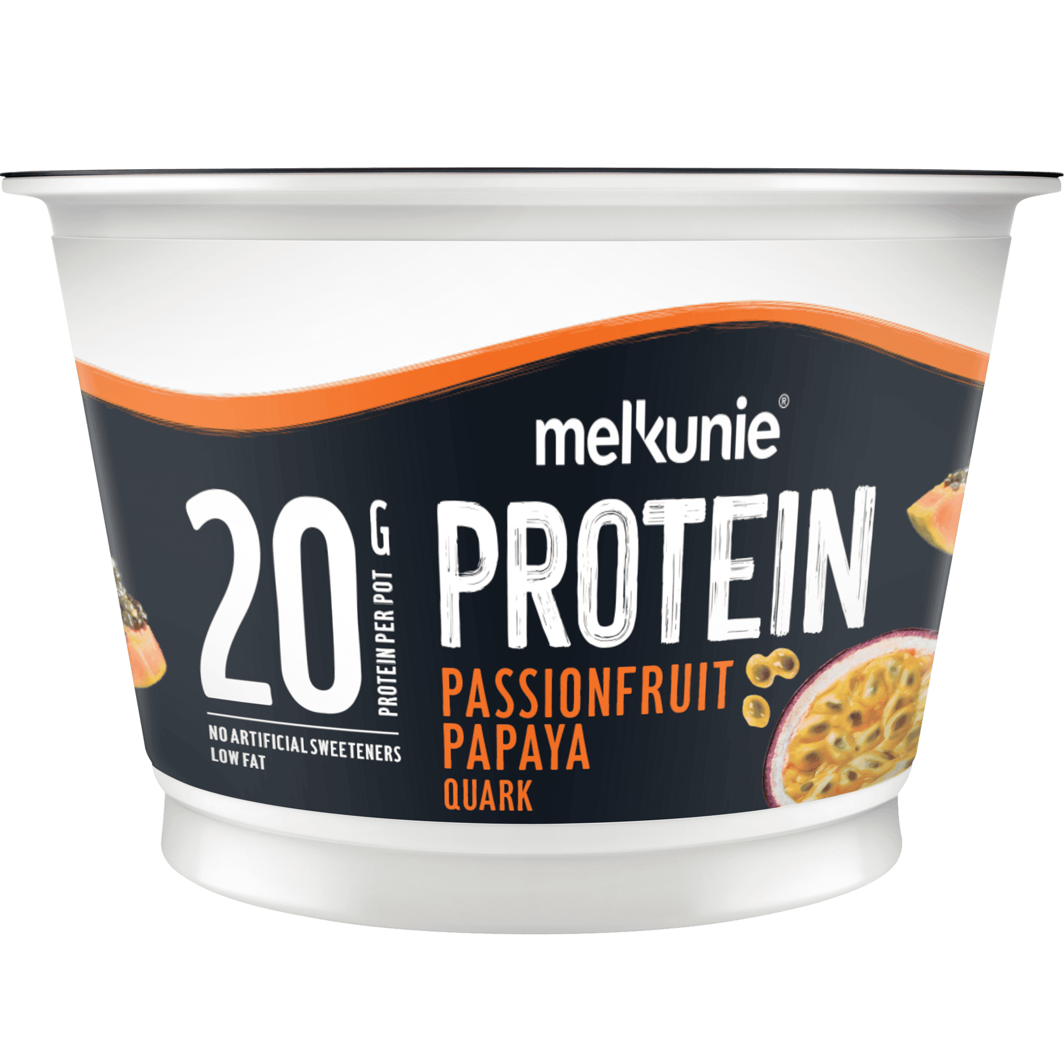 Melkunie Protein Kwark Passievrucht Papaya