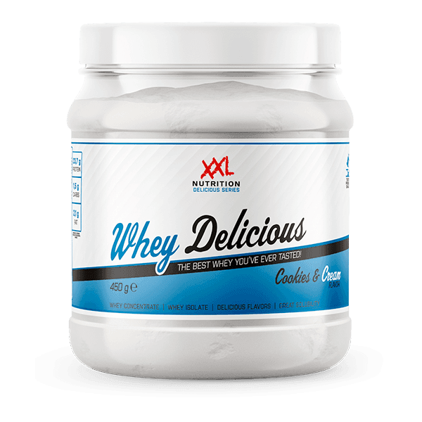 XXL Nutrition Whey delicious cookies & cream