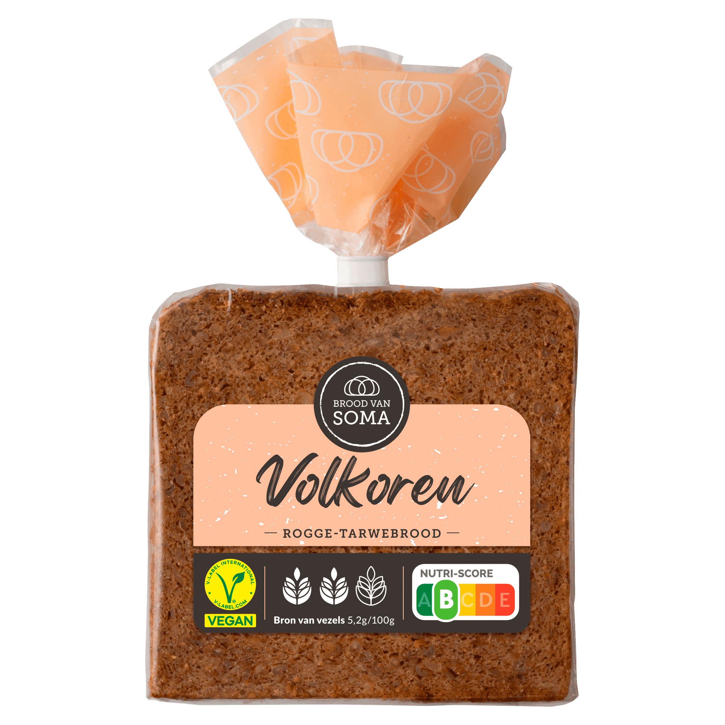 Brood van Soma Volkoren roggebrood