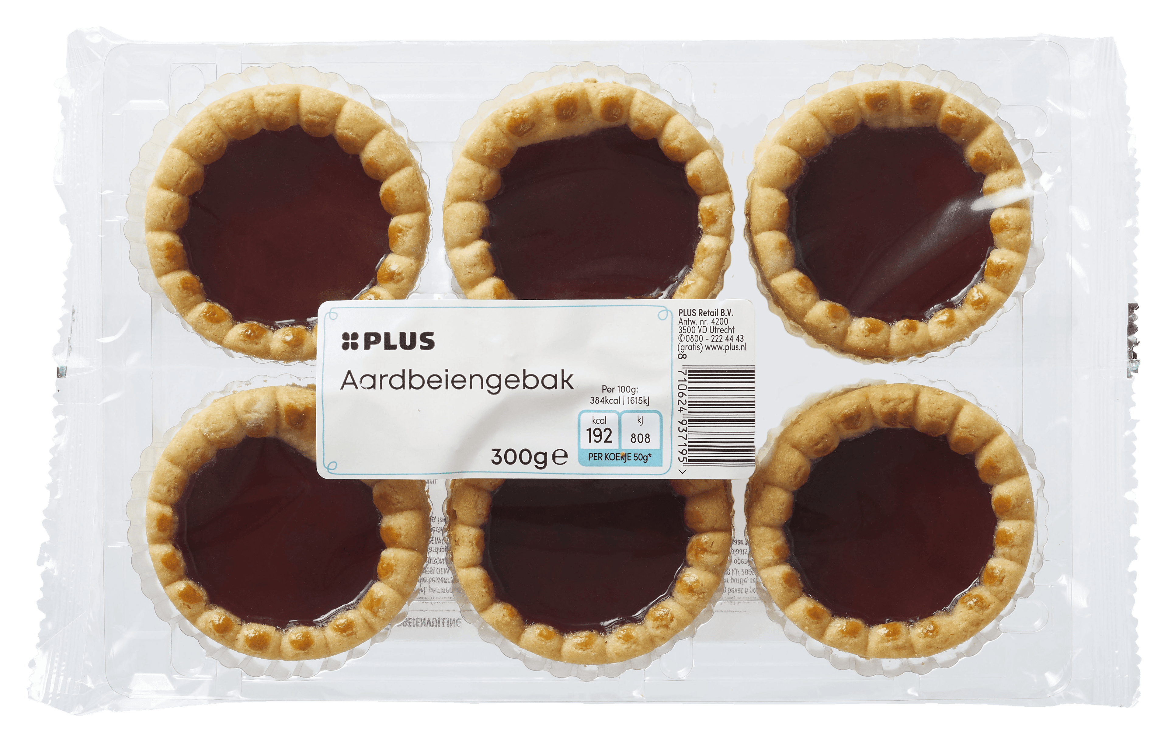 PLUS Aardbeiengebak