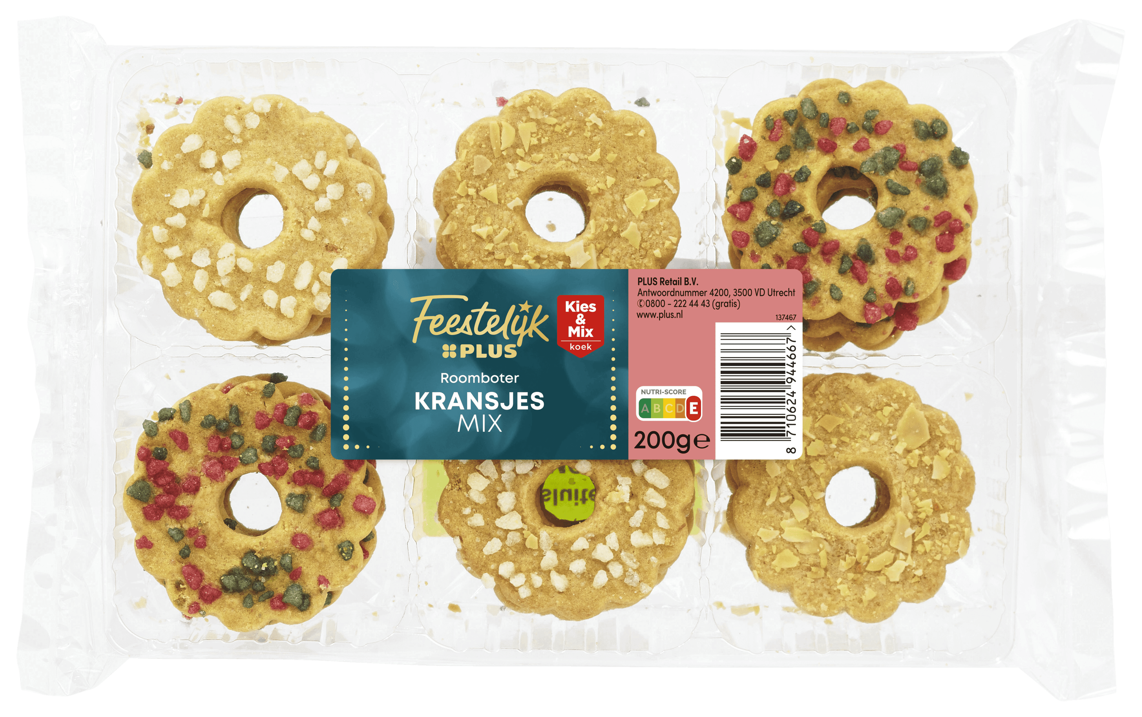 Feestelijk PLUS Kransjesmix Fairtrade