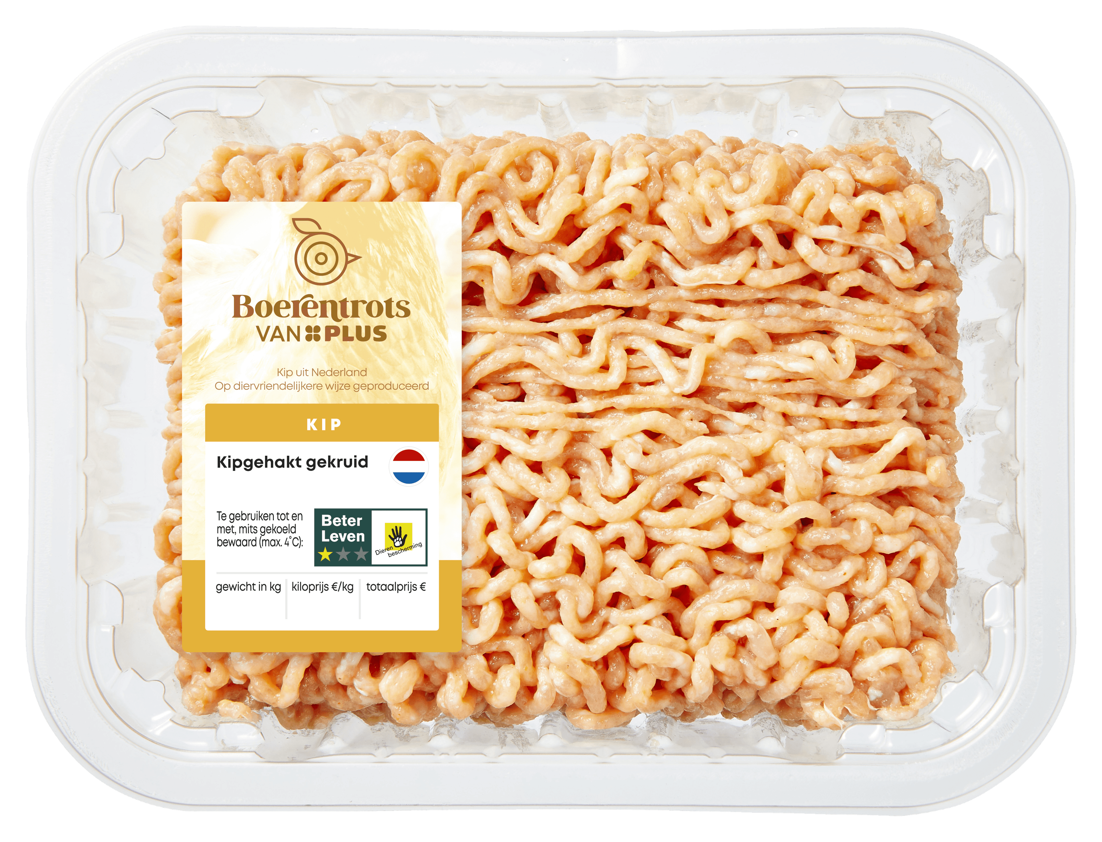 PLUS Boerentrots Kipgehakt gekruid