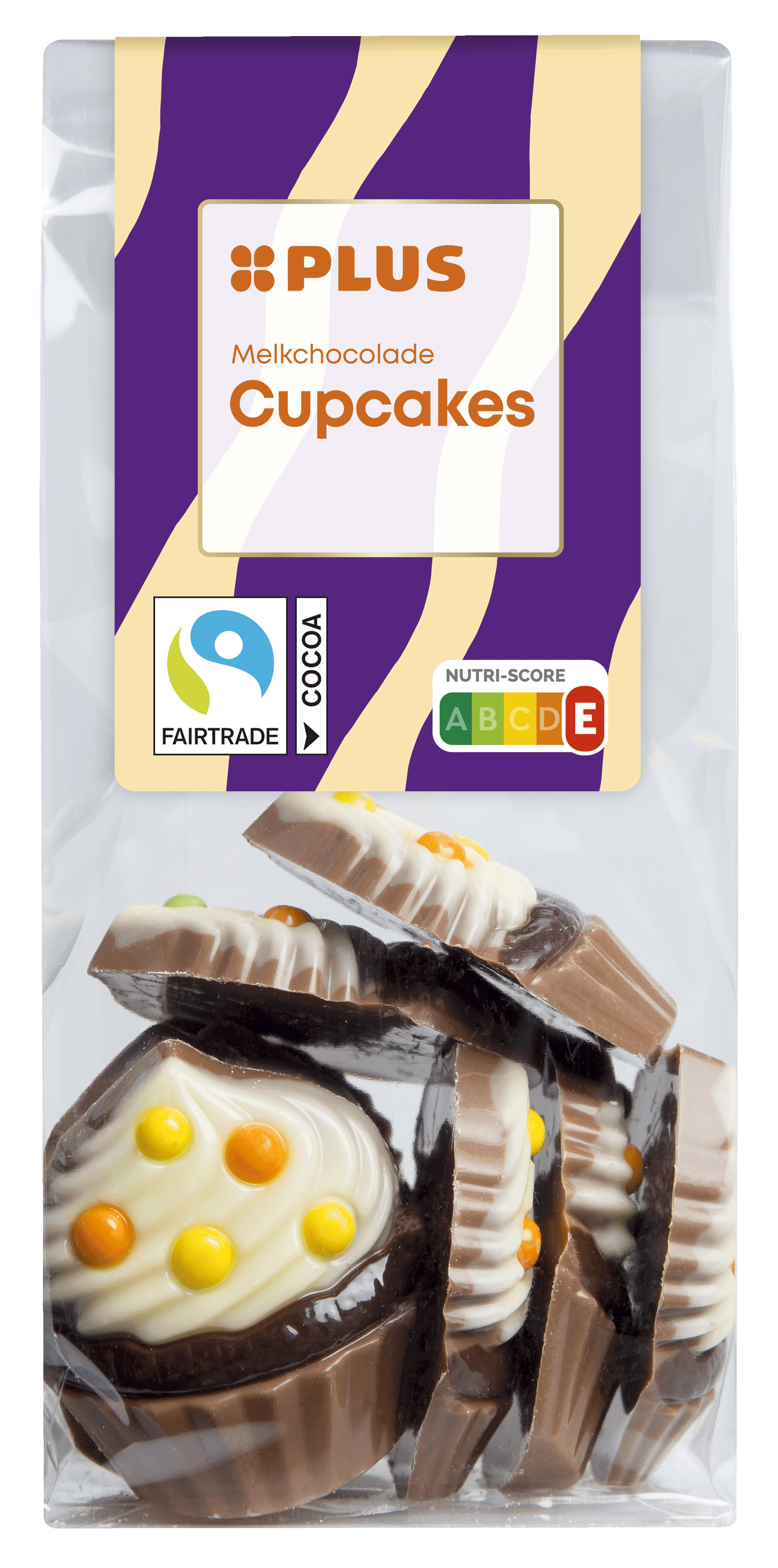 PLUS Chocoladefiguren cupcakes melk