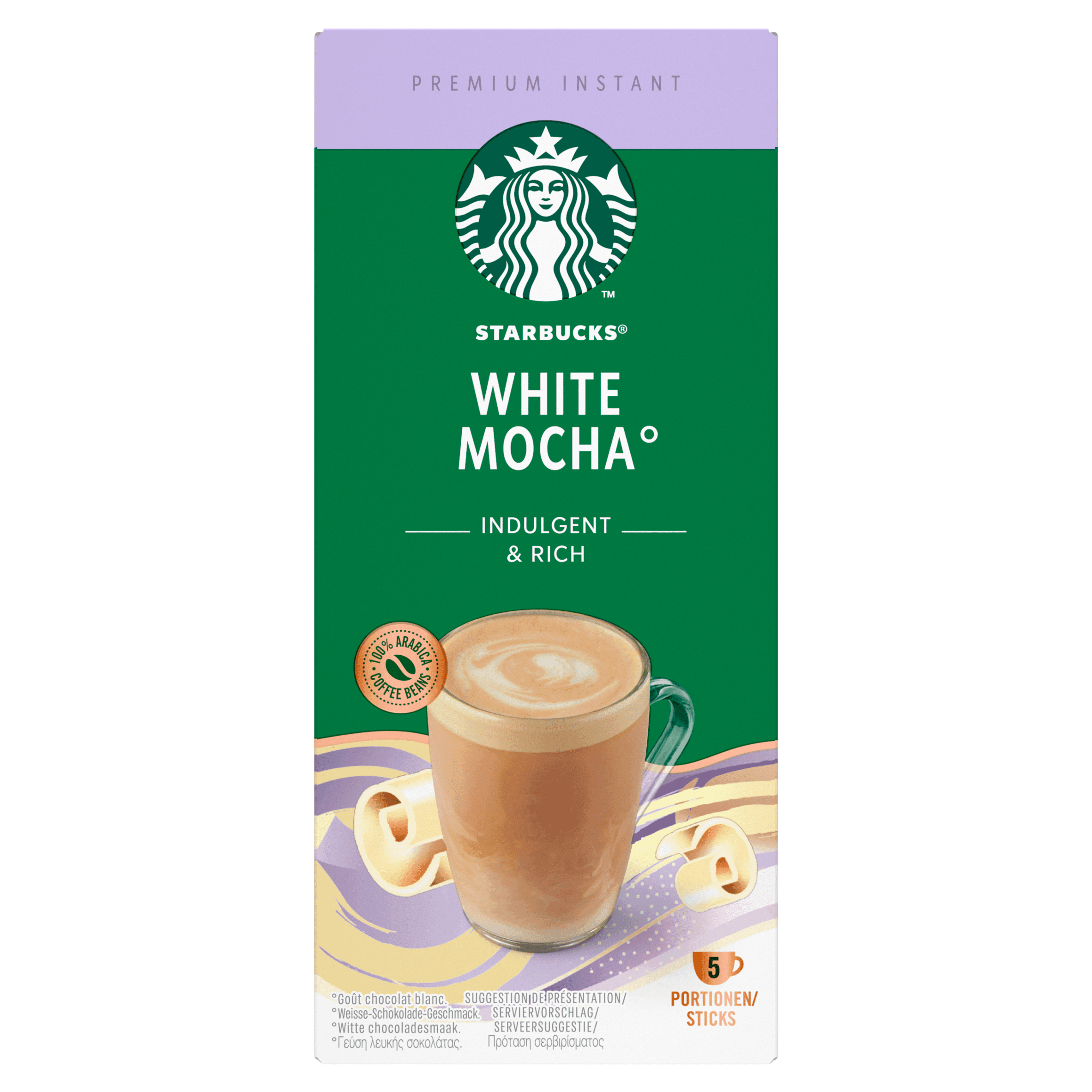 Starbucks White mocha oploskoffie sticks