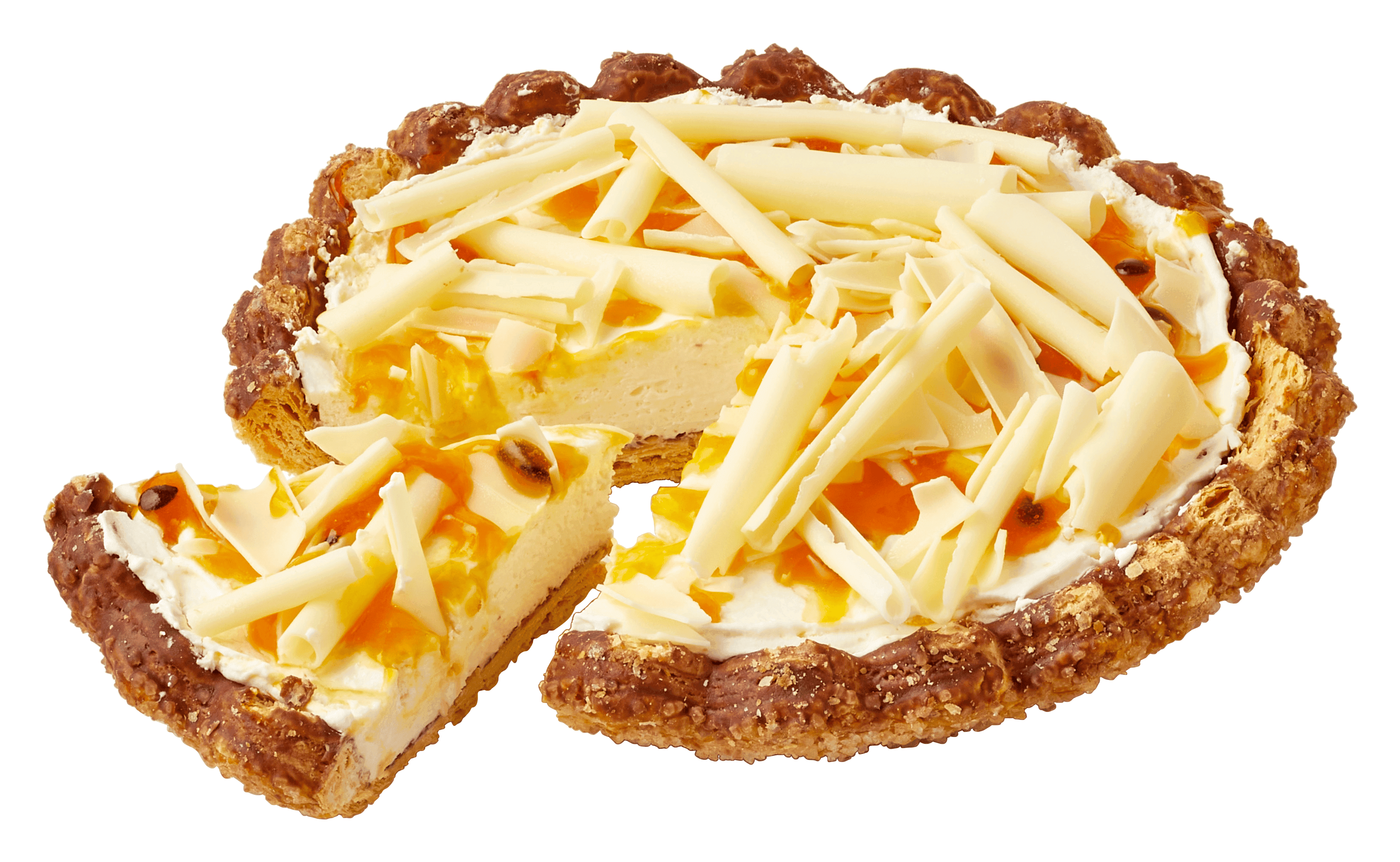 PLUS Korenlanders Passie witte choco schelptaart