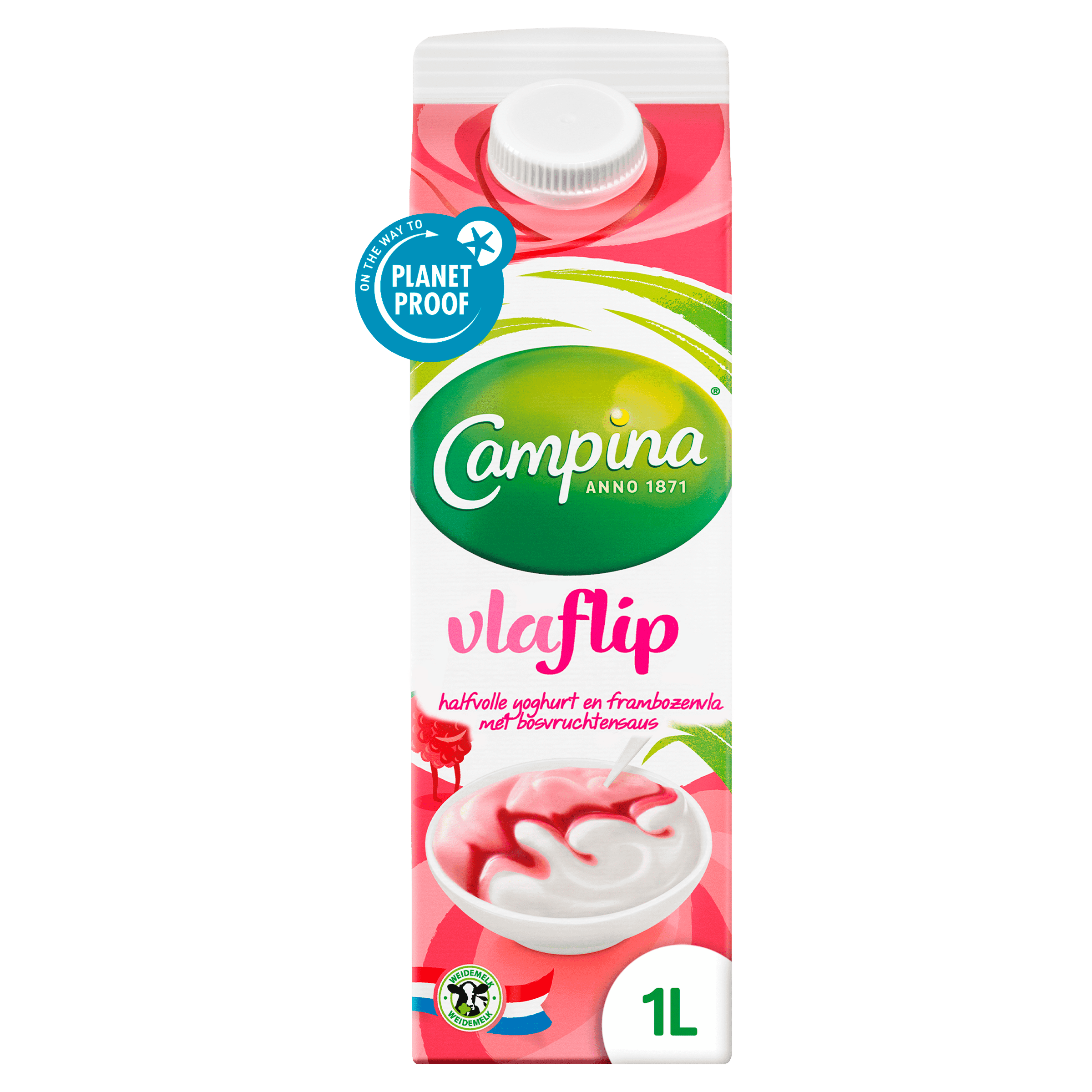 Campina Vlaflip framboos