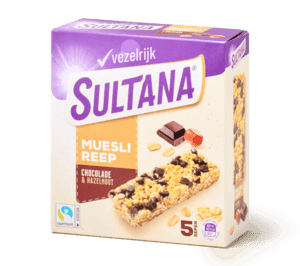 Mueslireep chocolade