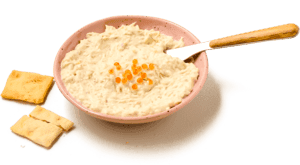 Gerookte-forelsalade