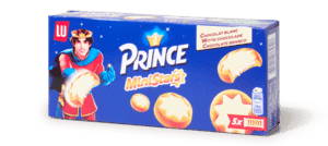 Prince MiniStars Koekjes Witte Chocolade 5x