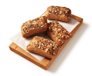 Bio crispy meergranenbroodjes