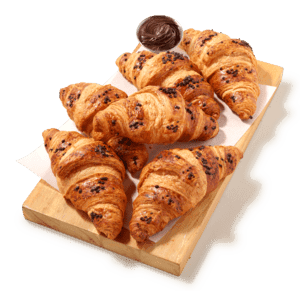 Chocolade hazelnoot croissants
