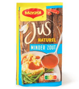 Jus naturel minder zout