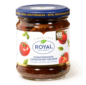 Zongedroogde tomaten met kruiden