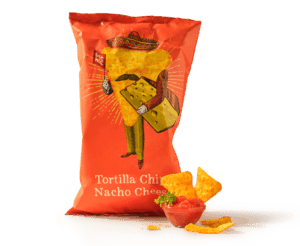 Tortillachips nacho cheese
