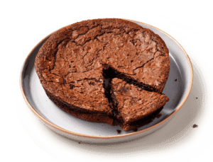 Triple brownie chocoladetaartje