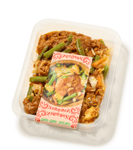 Gado gado in satesaus