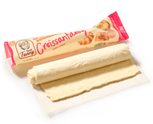 Vers roomboter croissantdeeg