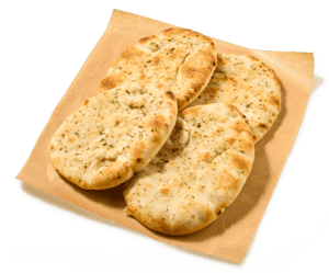 Mini naan knoflook & koriander