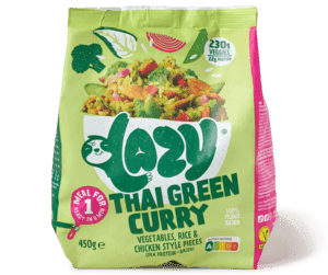 Thai green curry maaltijd