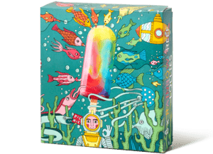 Kameleon waterijs lollies