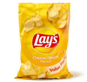 Cheese onion chips