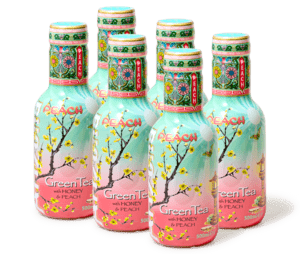 Green tea peach with honey