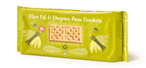 Mini crackers olijfolie & oregano