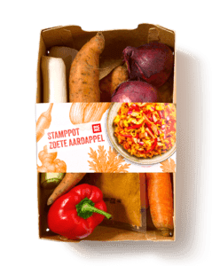 Verspakket stamppot zoete aardappel