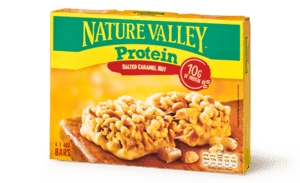 Protein gezouten karamelnoot