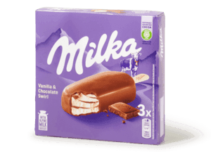 Vanille & chocolade swirl