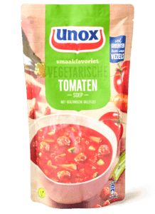 Tomatensoep met vega ballen