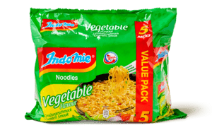 Instant noedels groente