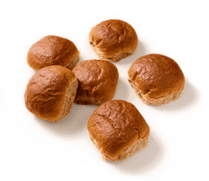 Grote volkorenbollen