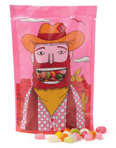 Jelly beans zoet zuur