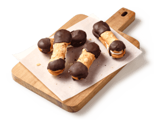 Bokkenpoten met vanille creme