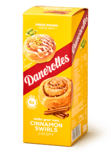 Crispy cinnamonswirls