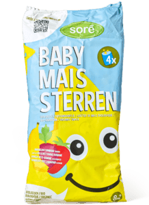 Bio baby maïssterren groente en fruit