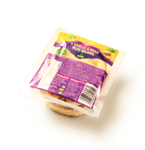 Naan brood knoflook koriander mini