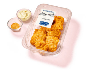 Kibbeling met saus