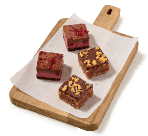 Vegan raw cakebites snickers en kers glutenvrij