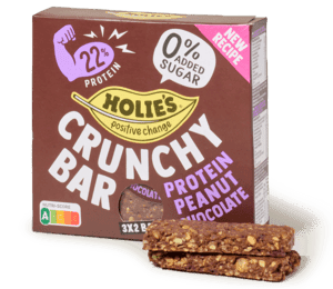 Crunchy bar protein peanut chocolate